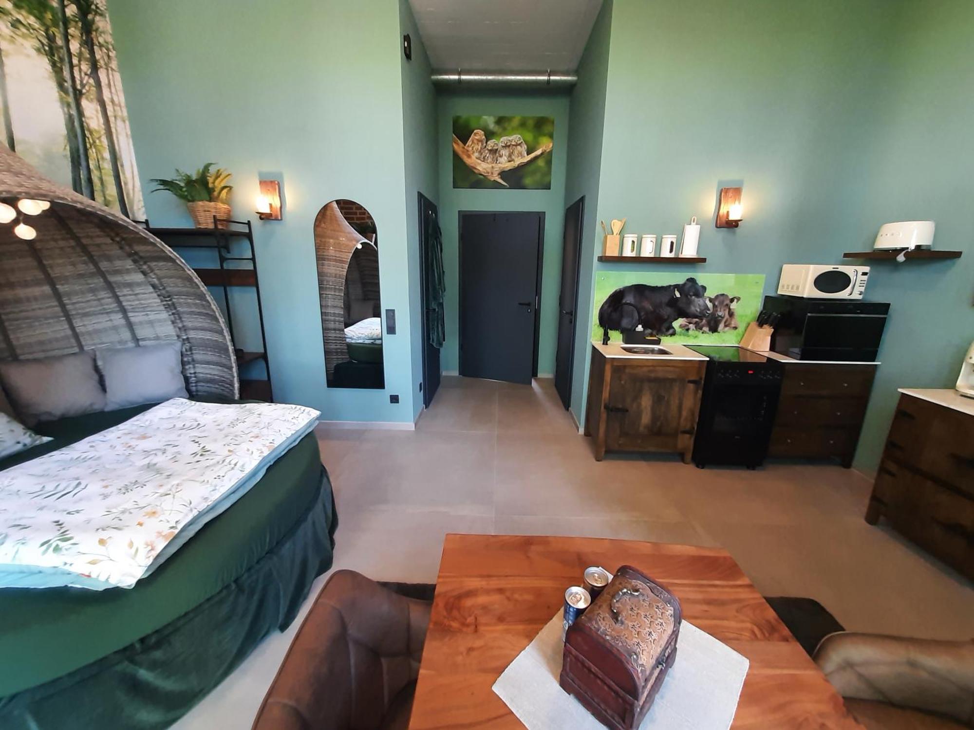 Ferienwohnungen Und Zimmer Hof Holtmann Munster  Kamer foto