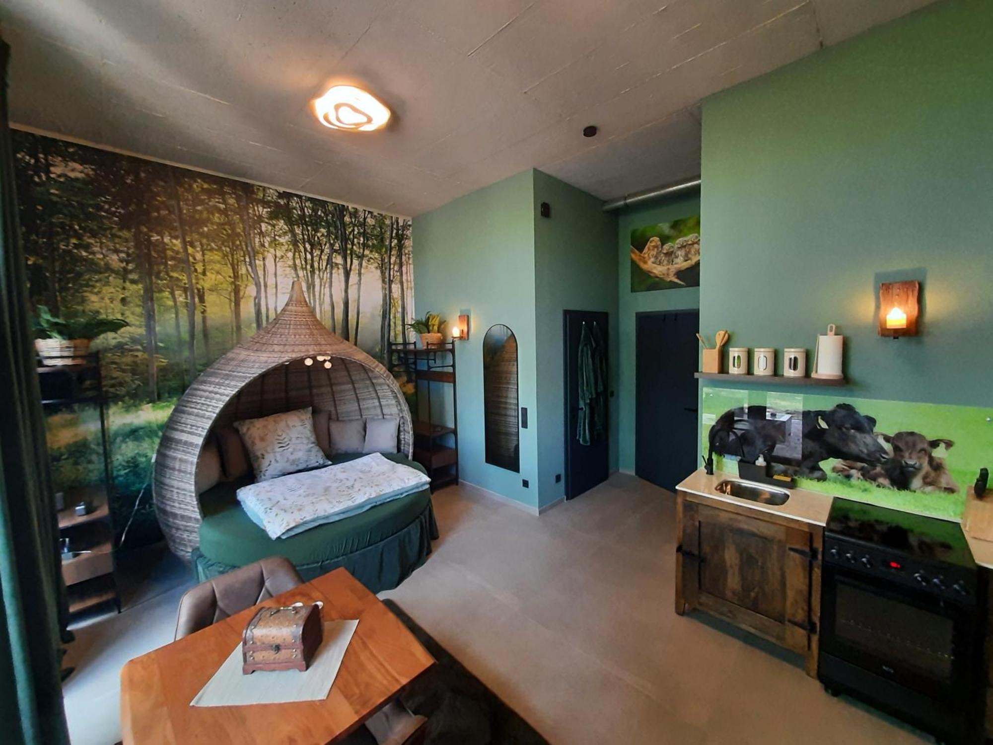 Ferienwohnungen Und Zimmer Hof Holtmann Munster  Kamer foto